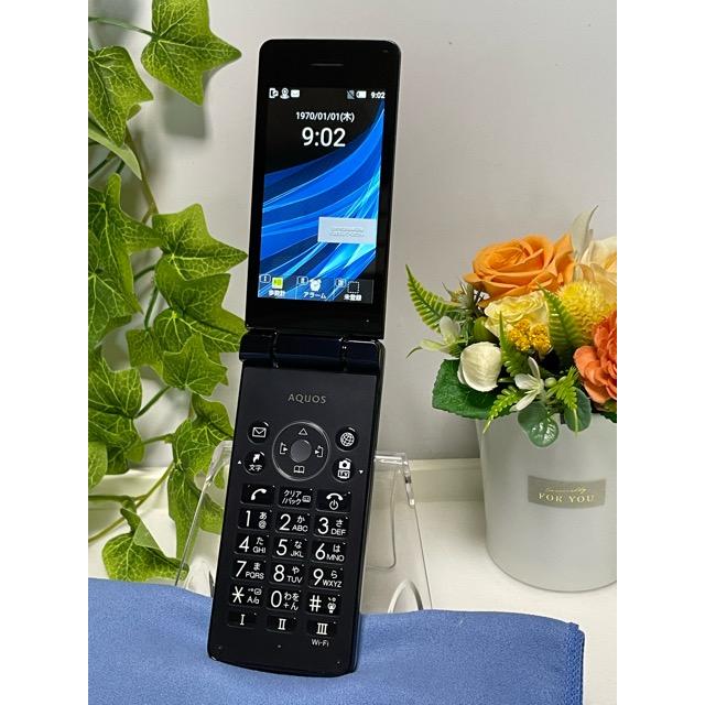 softbank SHARP AQUOS ケータイ3 805SH SIMフリー★ Android ガラホ 携帯電話 残債なし 8GB ブラック