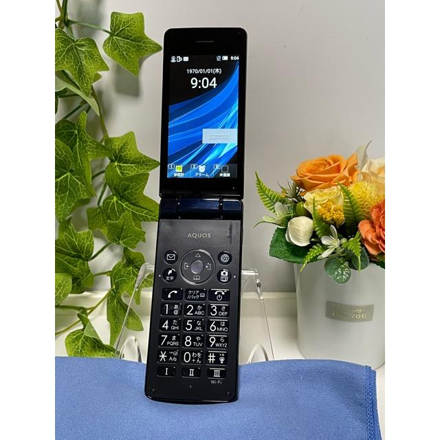 softbank SHARP AQUOS ケータイ3 805SH SIMフリー★ Android ガラホ 携帯電話 残債なし 8GB ブラック