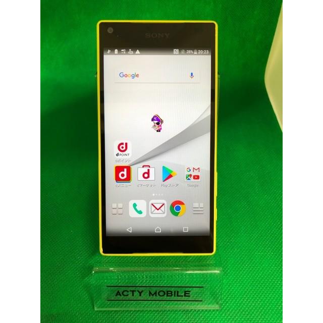 良品 格安 Simロック解除済 Sony Docomo Xperia Z5 Compact So 02h Coral イエロー 2gb 32gb ナノsim 電池良好 A52 A52 アクティーモバイル Yahoo 店 通販 Yahoo ショッピング