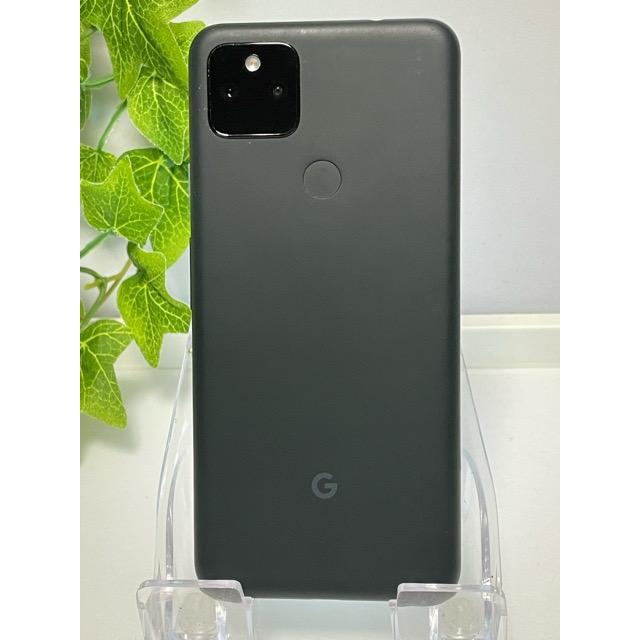 現状 割れあり Google Pixel 5a 128GB Mostly Black SIMフリー メモリ 