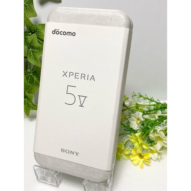 ソニー Xperia 5 V SO-53D docomo SIMフリー 8GB/128GB ブラック★現品のみ A6525