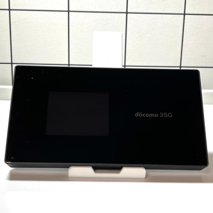 docomo Wi-Fi STATION SH-52A ブラック 5G対応 モバイルルーター 
