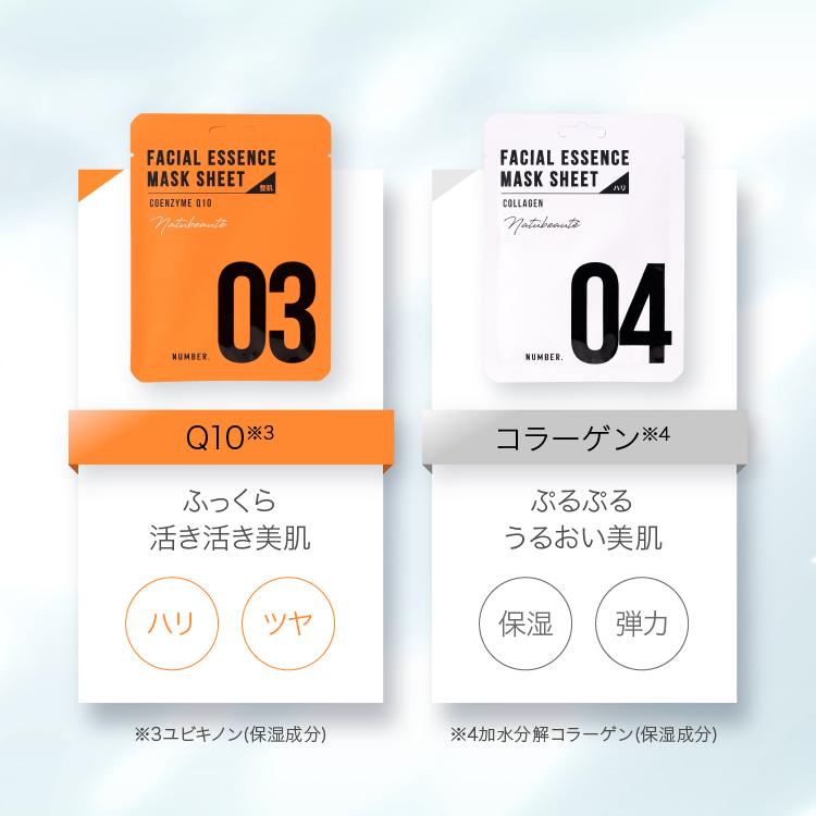 Natubeaute（ナチュボーテ） シートマスク 10種類から選べる1枚 28ml