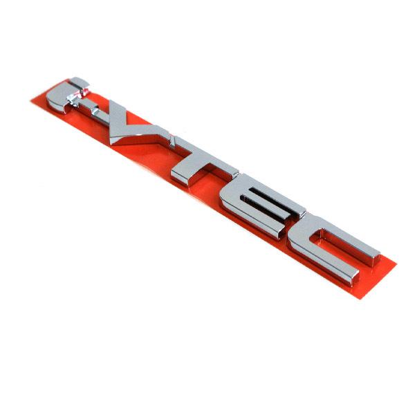 i-VTEC エンブレム クロームメッキ リア リヤ シビック採用 縦13mm 横