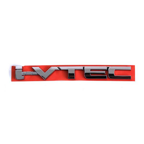 i-VTEC エンブレム クロームメッキ リア リヤ シビック採用 縦13mm 横