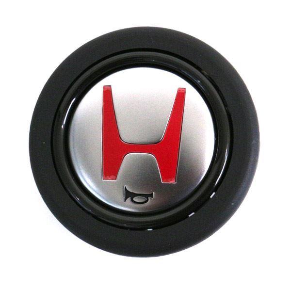 【未使用品】ホンダ NSX-R MOMO ステアリング用 ホーンボタン（純正） NA2 NSX-R ホーンボタン レッド 赤 直径 59.5mm momo モモ製