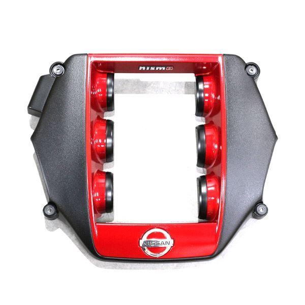 NISSAN SKYLINE GT-R エンジンカバー レッド NISSAN 日産 R35 GT-R 純正エンジンカバー NISMO用 純正交換 前期 後期