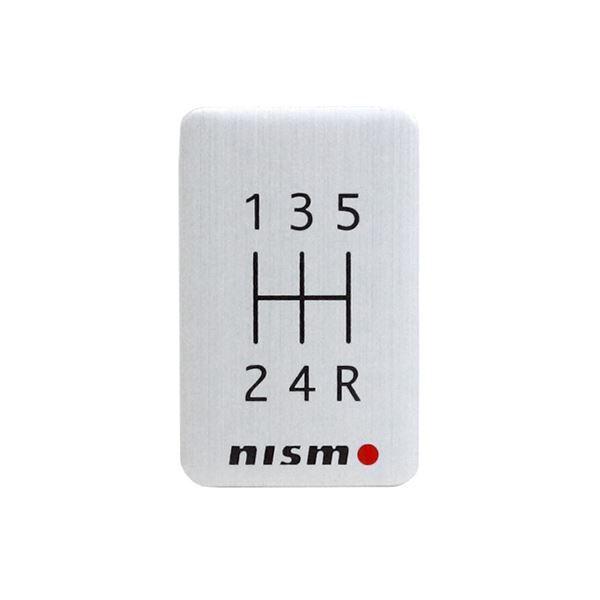 K13改　NISMO　ニスモ　純正　マニュアル　ミッション　シフトノブ　ユニット 日産 NISMO 純正シフトパターン プレート 5速マニュアル MT シフトノブ