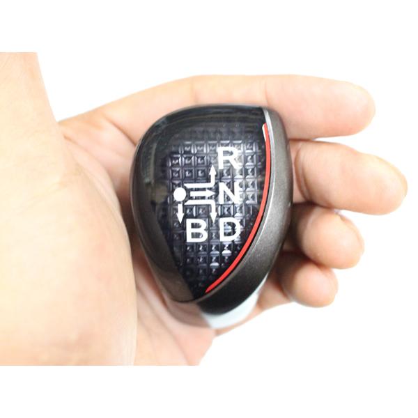 トヨタ 純正 シフトノブ プリウス 30系 G's ダークシルバー/銀色