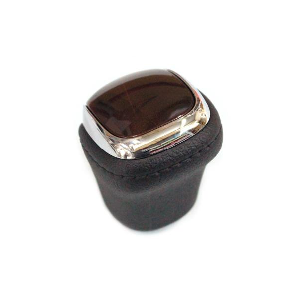 トヨタ 純正 シフトノブ セルシオ 30系 茶木目/メッキ/本革 純正ノブ