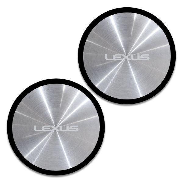 LEXUS 純正品　レクサス カップホルダープレート レクサス（LEXUS） 正規国内純正 ロゴ入り アルミカップホルダー