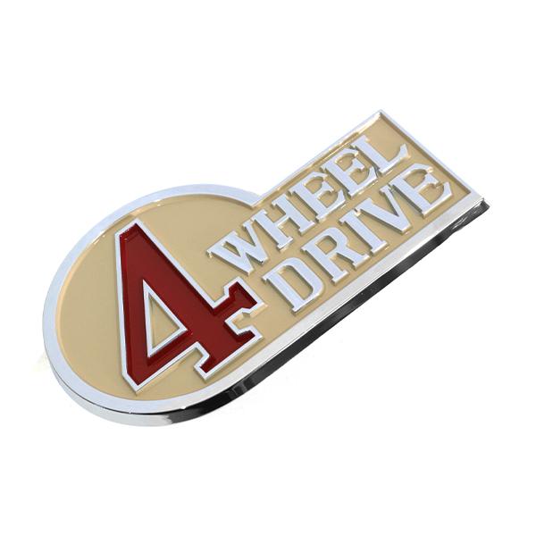 40 ランドクルーザー ランクル 純正エンブレム 4WHEEL DRIVE バック