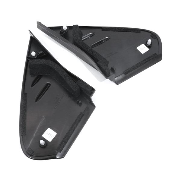 50系 プリウス 純正 Aピラーカバー パネル 左右セット 艶ありブラック