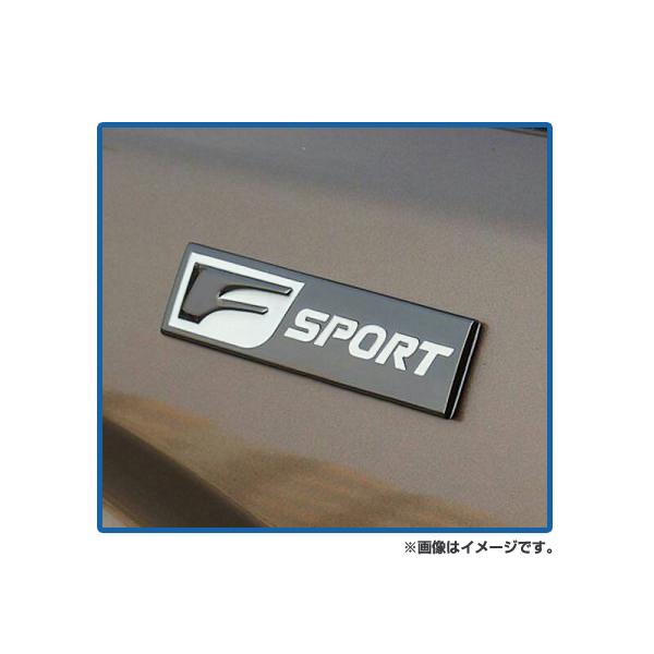 トヨタ純正 USレクサス F Sport Fスポーツ 純正 リアエンブレム 1個 縦 
