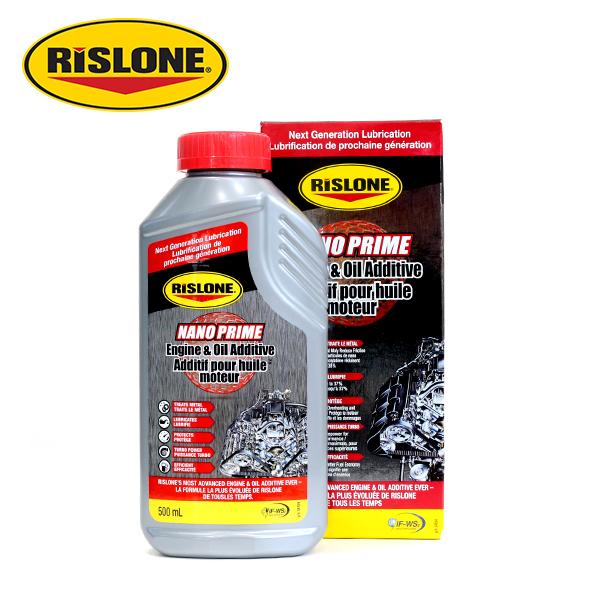 リスローン RISLONE ナノプライムエンジン＆オイル添加剤 500ml 排気ガス低減 省燃費性 耐久性 向上 RP-34104｜acv-shop