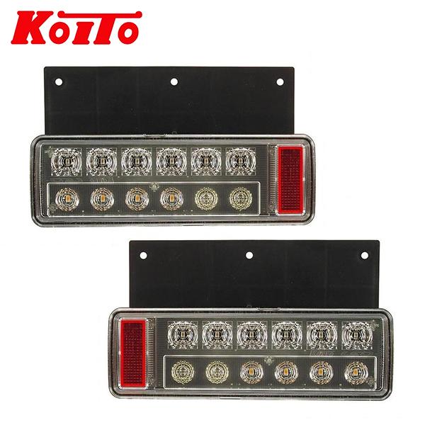 KOITO 小糸製作所 小型オールLEDリアコンビネーションランプ LEDRCL-24LKE LEDRCL-24RKE いすゞ エルフ マツダ タイタン
