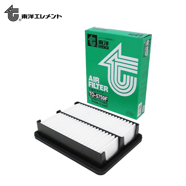 東洋エレメント TO-5759F マツダ CX-3 LDA-DK5FW エアエレメント エアフィルター 交換 メンテナンス 整備