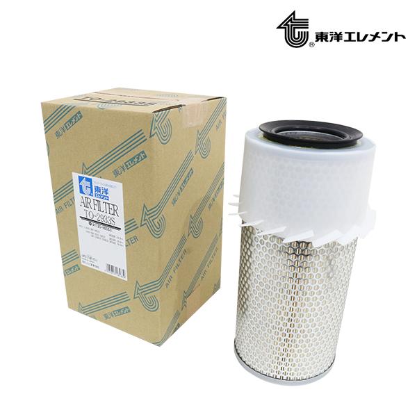 東洋エレメント TO-2933S 日産 NV350キャラバン VW2E26 エアエレメント エアフィルター 交換 メンテナンス 整備