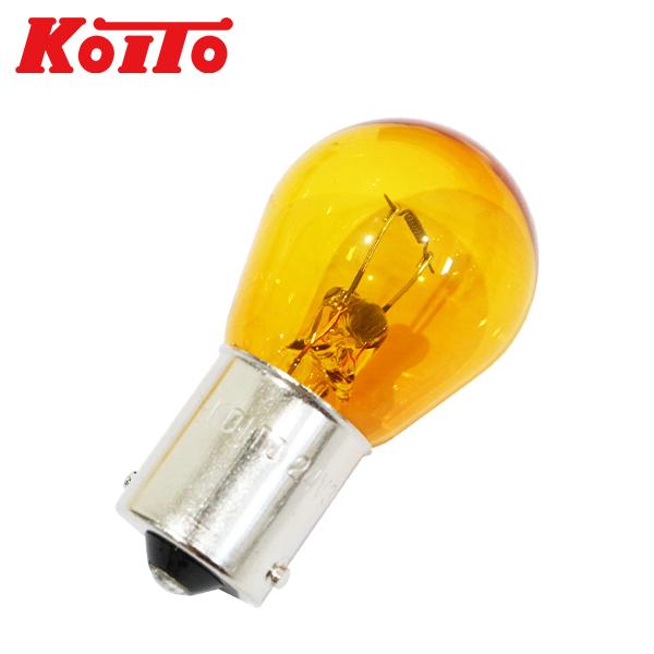 KOITO 白熱 バルブ フォグランプ ライト 24V 35W BA15s S25 イエロー
