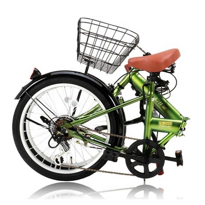 折り畳み自転車 アーデル20インチ カーキ
