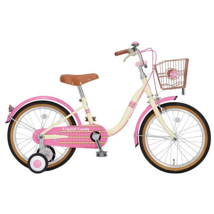 子供用自転車 クリスタルキャンディー18 ピンク 2458 サギサカ Sagisaka 19sagisaka Crystal Candy 18 Adサイクル通販 通販 Yahoo ショッピング