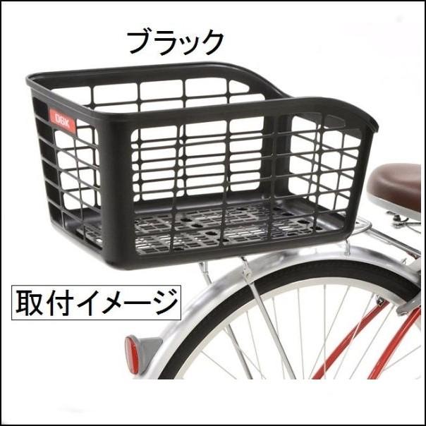 OGK技研 RB-018 軽量うしろバスケット / ブラック : ADサイクル通販88