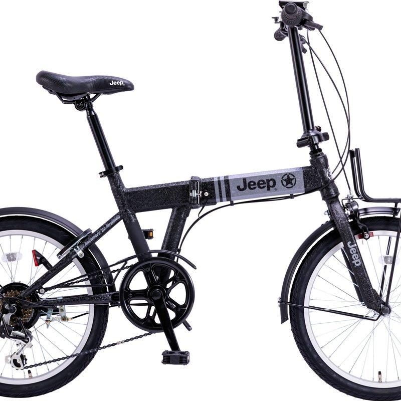 品質保証 オーバーのアイテム取扱☆ 折りたたみ自転車 JEEP ジープ JE-206G BLACK narharkurundkar.in narharkurundkar.in