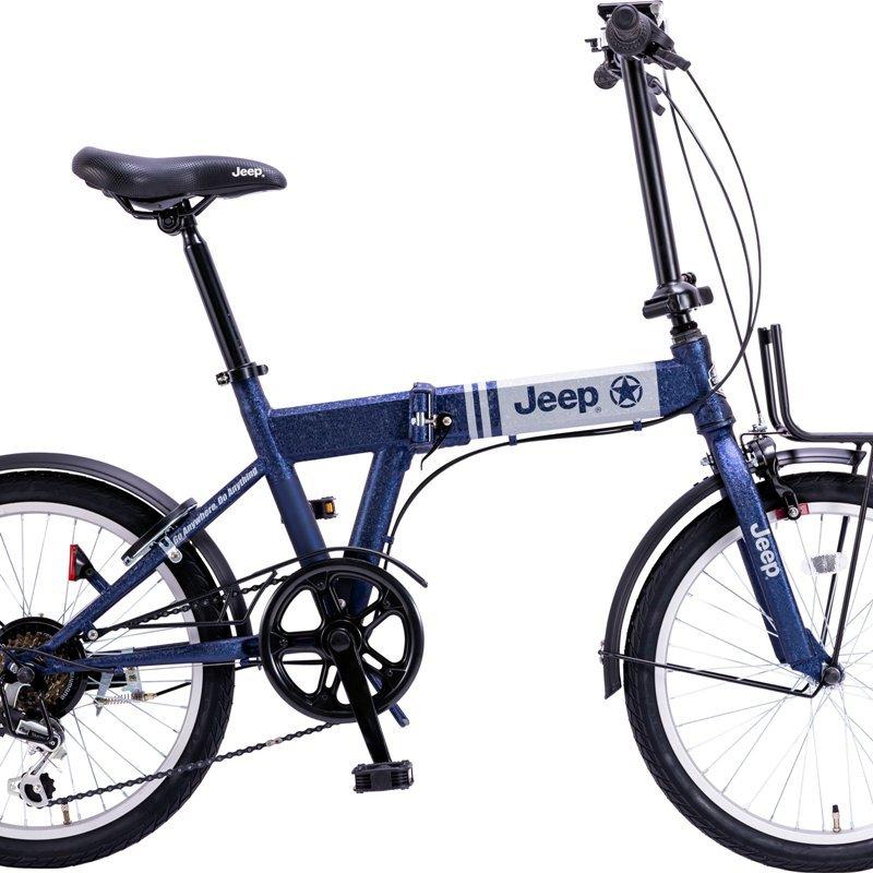 【楽天市場】 SALE 69%OFF 折りたたみ自転車 JEEP ジープ JE-206G NAVY stop1984.com stop1984.com