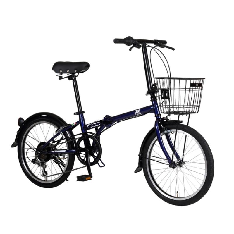 FIAT（フィアット） 折りたたみ自転車 FIAT FDB206 / ブルー : AD