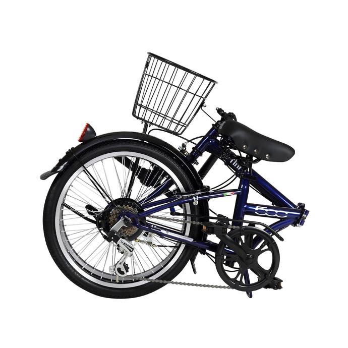 FIAT（フィアット） 折りたたみ自転車 FIAT FDB206 / ブルー : AD 