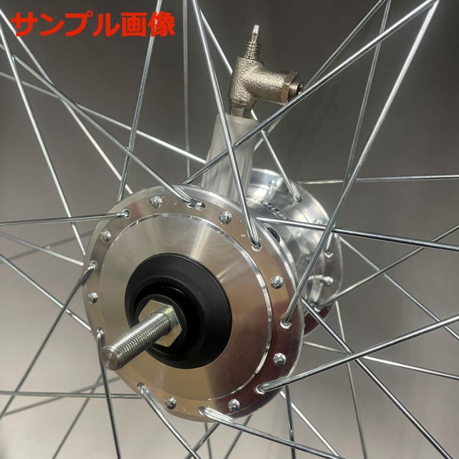 エアハブ アルミリム フロントホイール 27インチ オートライト