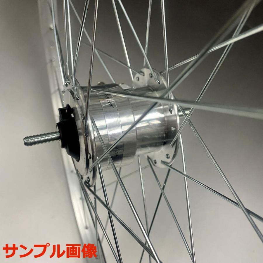 エアハブ アルミリム フロントホイール 27インチ オートライト