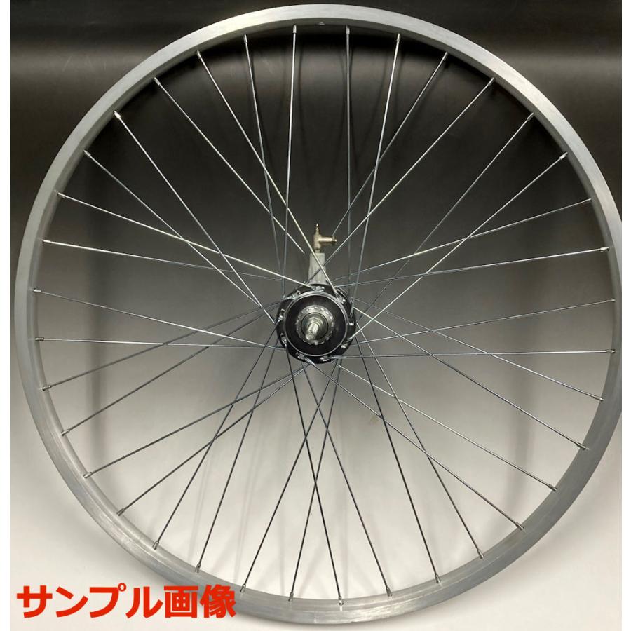 エアハブ アルミリム リアホイール 26インチ シングル ローラー 