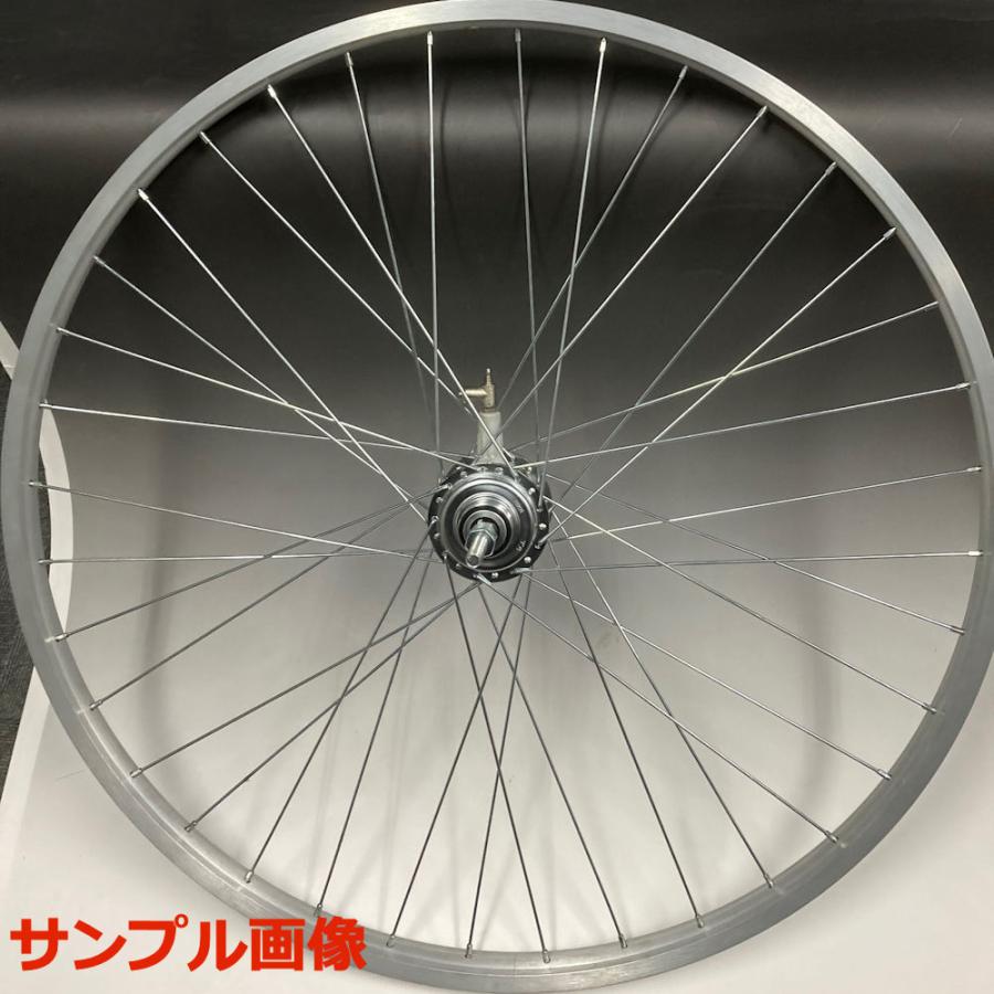【新品】27インチ内装5段変速 完組リヤホイール 空気ミハル君付（アルベルトなど 新品】27インチ内装5段変速 完組リヤホイール 空気ミハル君付