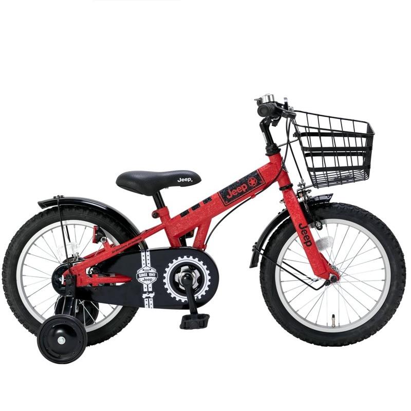 ジープ JEEP JE-18G (RED) JE 18 G 幼児用自転車 子供用自転車 : AD 