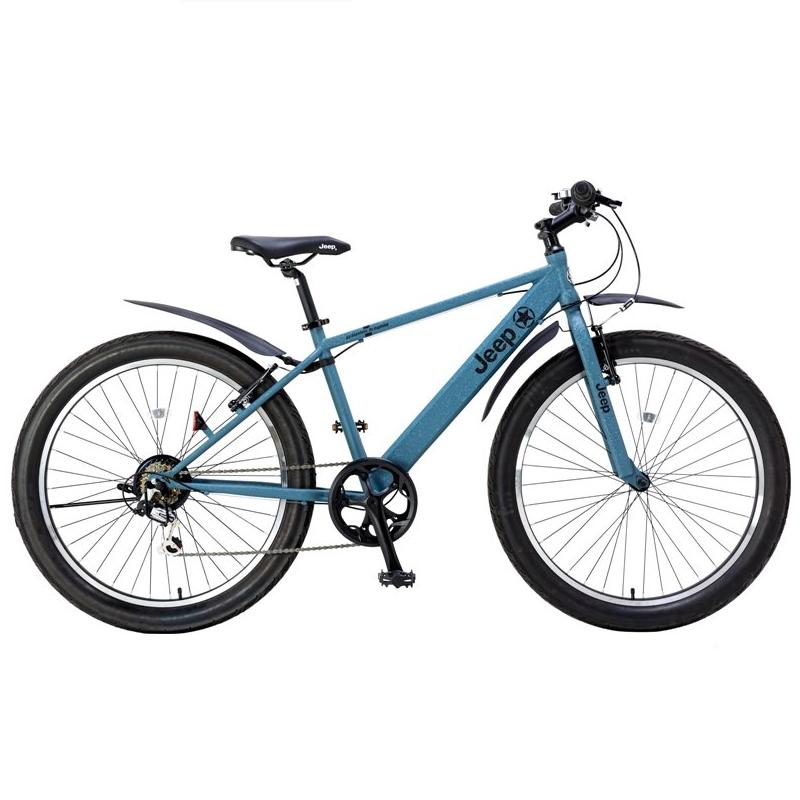 ジープ JEEP JE-266FT (AQUA GRAY) JE 266 FT ファットバイク ジープ JEEP JE-266FT (AQUA GRAY) JE 266 FT ファットバイク