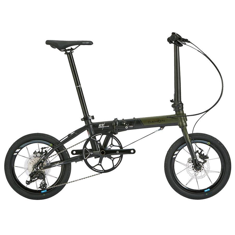 【期間限定特価】DAHON K9X オリーブ×ブラック DAHON K9X (オリーブブラック) 2025 ダホン 折りたたみ自転車 16