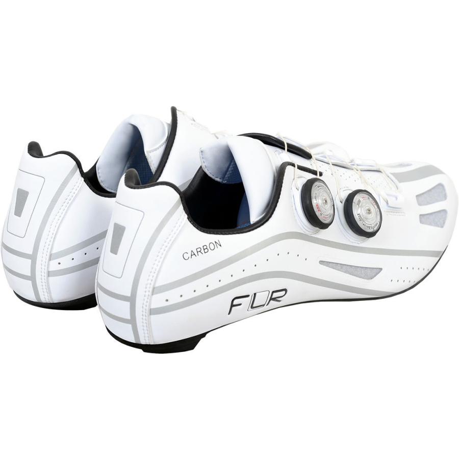 FLR ロードシューズ ホワイト 27cm グー FLR ロードシューズ ホワイト