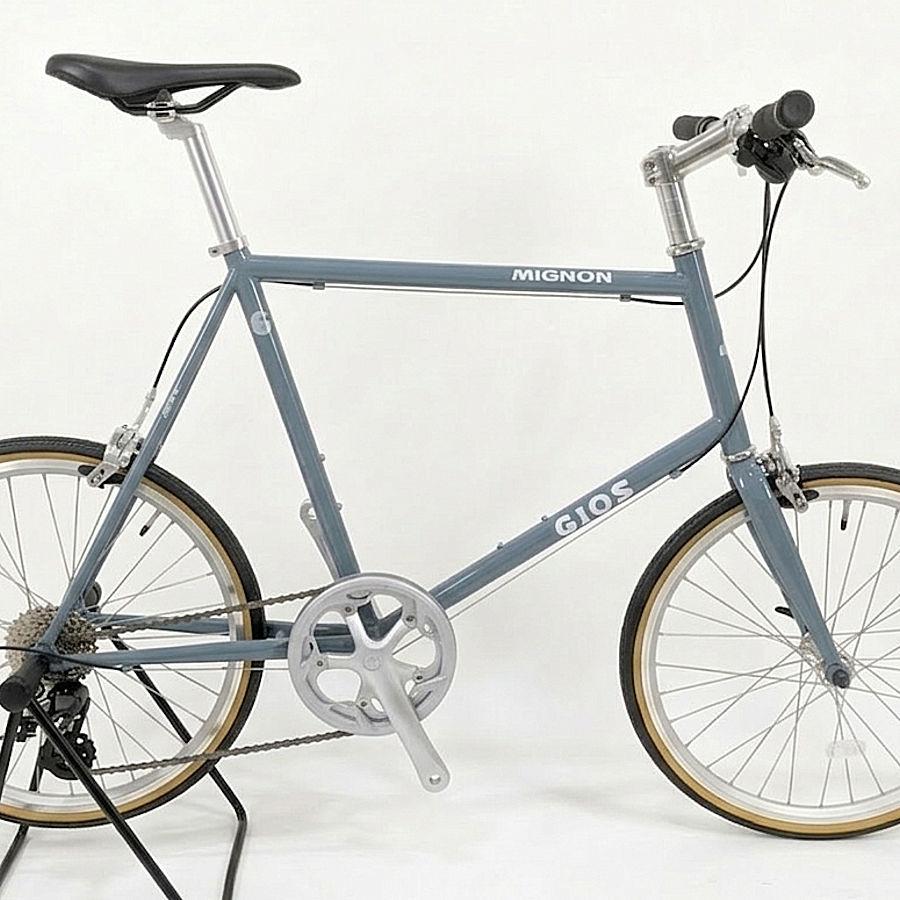 GIOS（ジオス） GIOS MIGNON (グレー) 2026 ミグノン ミニベロ 小径 