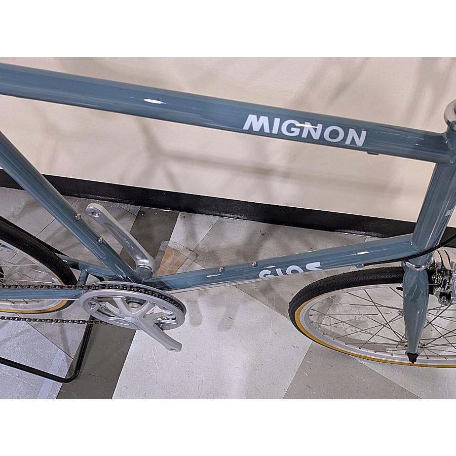 GIOS（ジオス） GIOS MIGNON (グレー) 2026 ミグノン ミニベロ 小径 