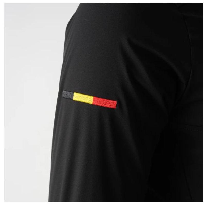 Lion de KAPELMUUR サイクルジャケット レッド/ブラックサイズM カペルミュールlion de kapelmuurサーモジャケット サイクルXL 女子も