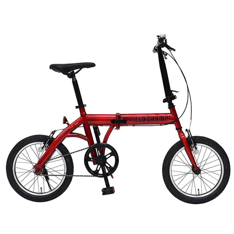 A◆FIELDCHAMP 16インチ折りたたみ自転車RDMG-FCP16RD　② ミムゴ FIELD CHAMP MG-FCP16RD 16インチ 折畳み自転車RD