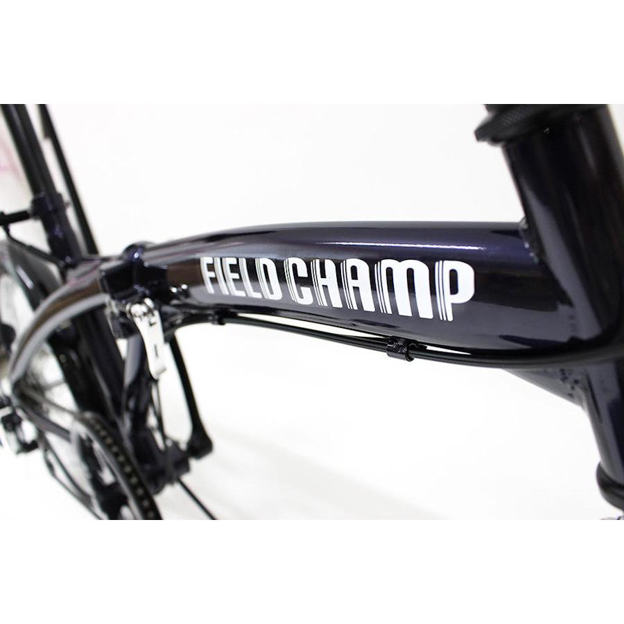 ミムゴ FIELD CHAMP MG-FCP206BL 20インチ6段折畳み自転車BL（ダーク 