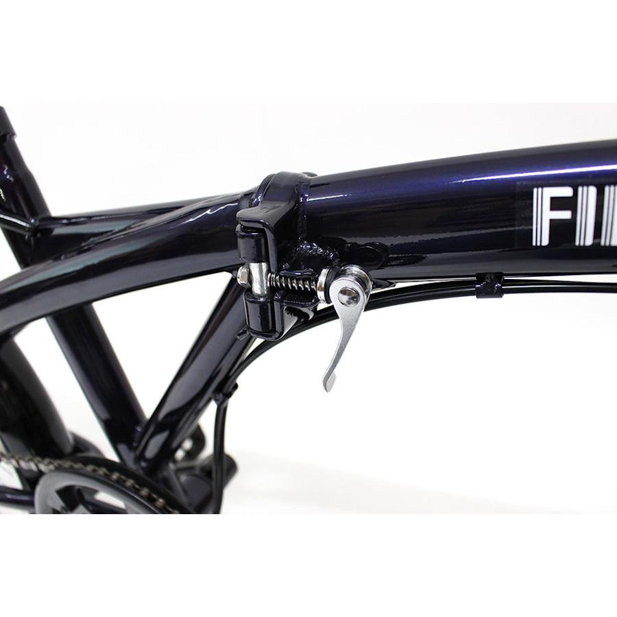 ミムゴ FIELD CHAMP MG-FCP206BL 20インチ6段折畳み自転車BL（ダーク