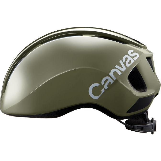 OGK KABUTO CANVAS-SPORTS オリーブ サイクリングヘルメット 自転車 オージケー 新版 キャンバススポーツ 品質満点 カブト
