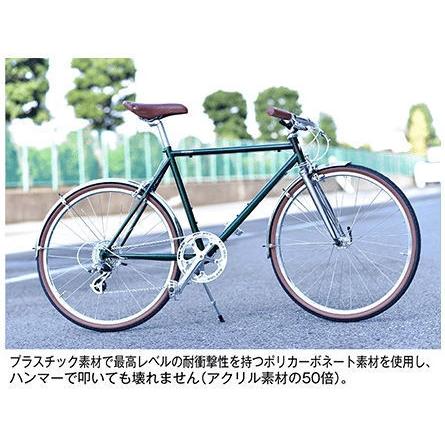 ライトウェイ ダブルステー クロスバイクフルフェンダー 26インチ用