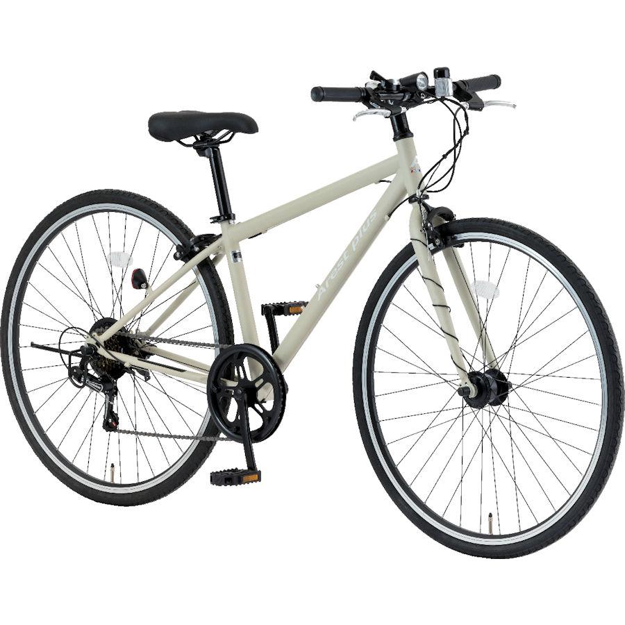 ANTARES(アンタレス)700C アルミ 24速 440mm 白クロスバイク ANTARES(アンタレス)700C アルミ 24速 440mm 白クロスバイク