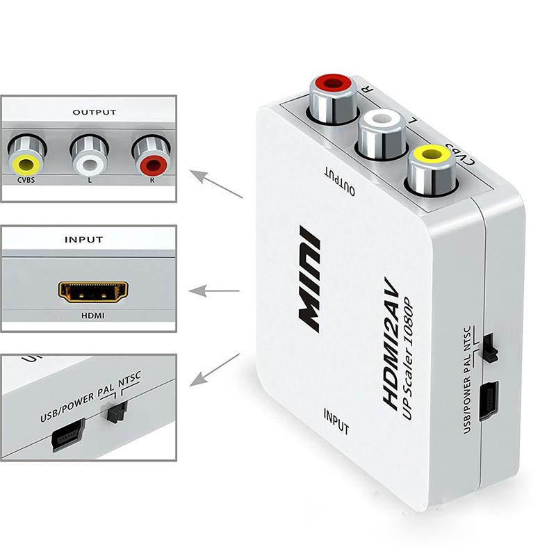 HDMI to AV 変換コンポジット 変換コンバーター HDMIからアナログに