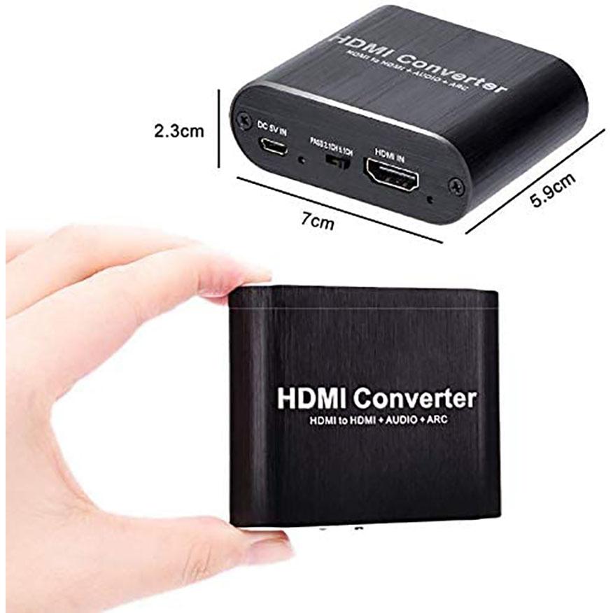 HDMI 音声分離 hdmiデジタルオーディオ分離器 ARC機能 4K*2K@60Hz hdmi