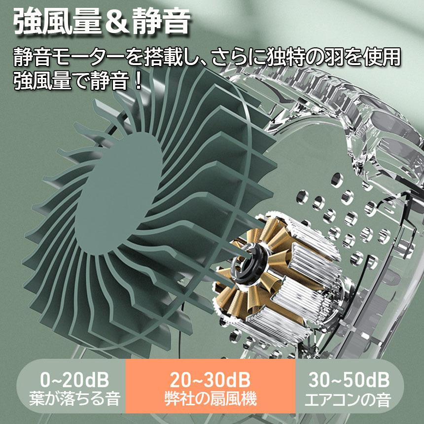 扇風機 3台セット 首掛け 携帯扇風機 ベルトファン 腰掛けファン